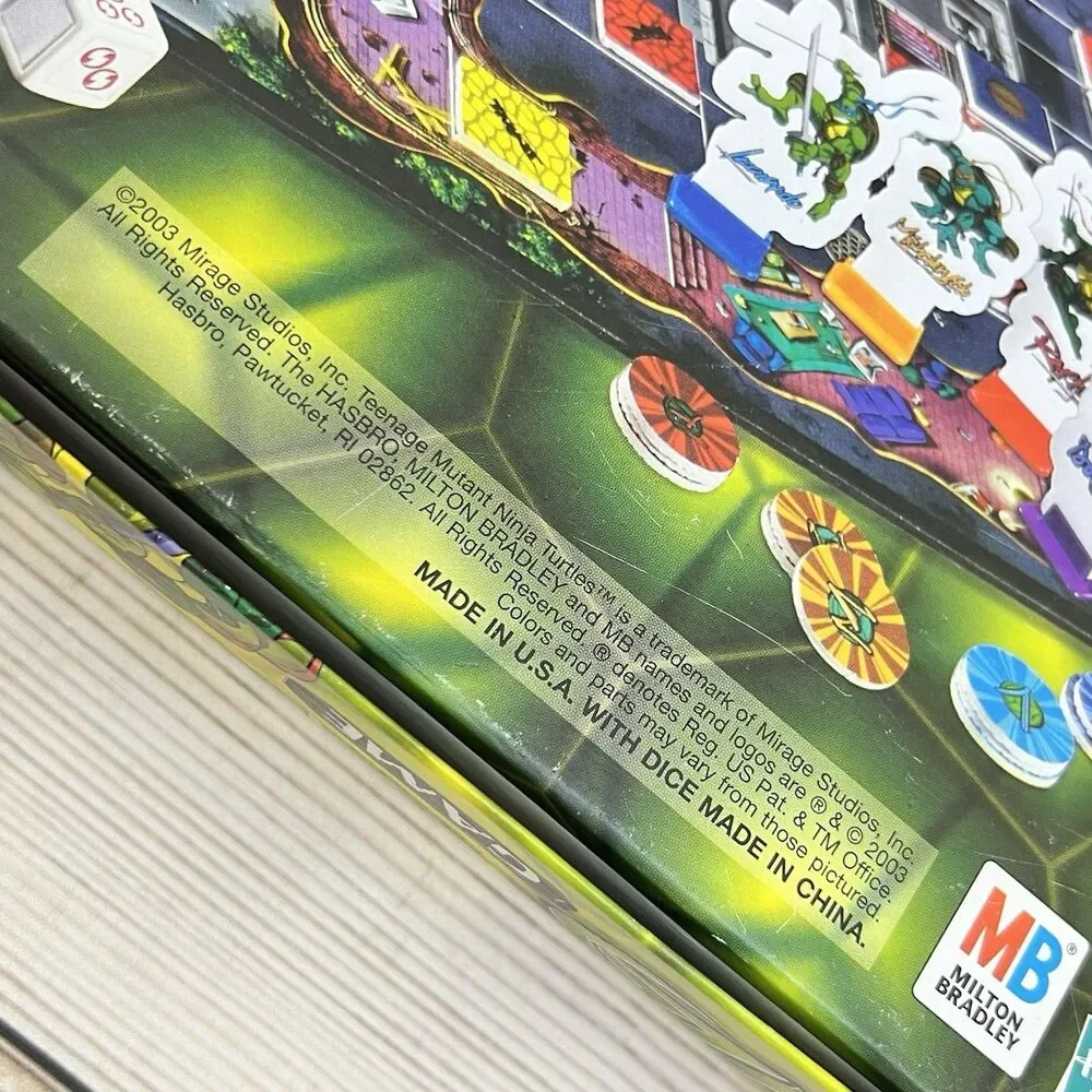 Milton Bradley vintage tmnt